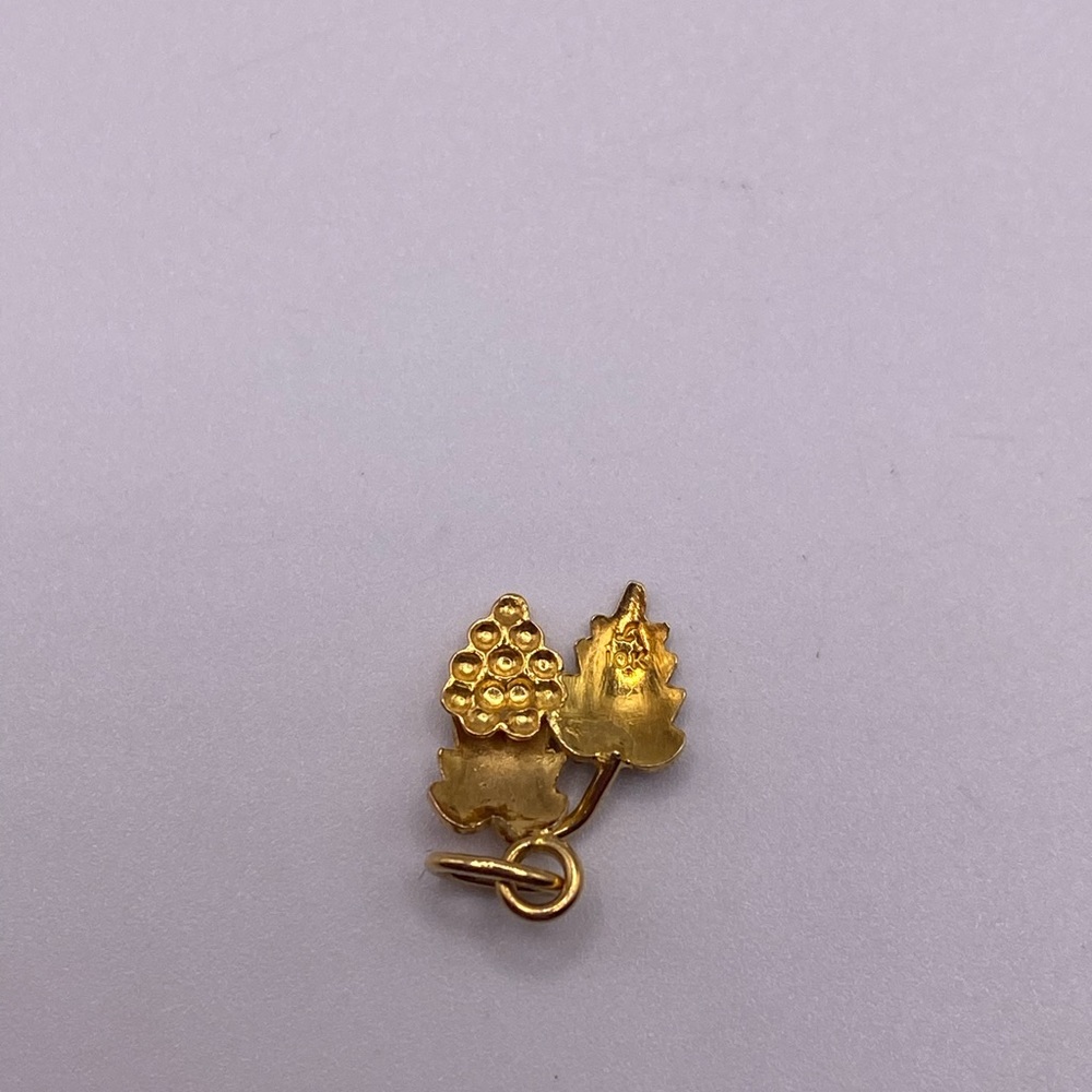 (SOLD) 10k two tone gold onyx pendants - Picture 3 of 6